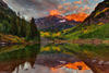 Colorado Orange Sunrise